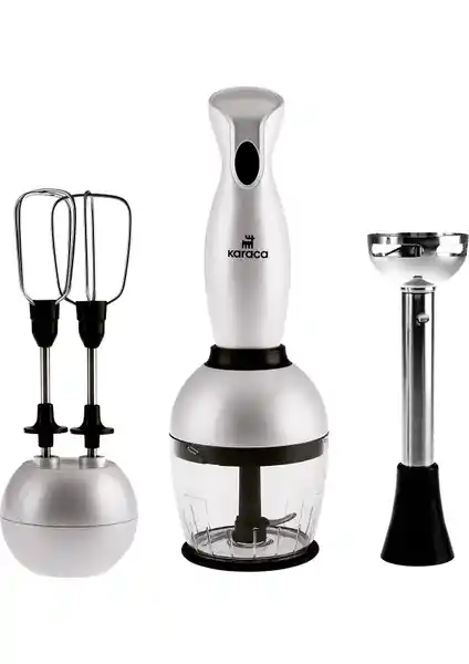 Karaca Pro-midi Blender Set Pearl White Güçlü Motor ve Şık Tasarım ile Mutfakta Pratiklik