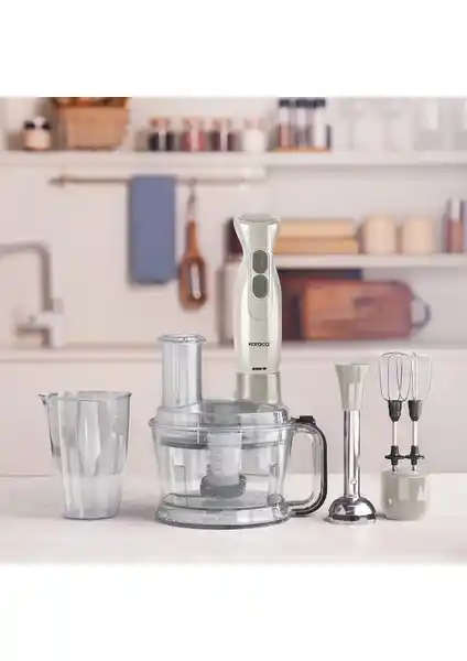 Karaca Pro Multimax 6'lı Çok Amaçlı Mutfak Robotu: Çok Fonksiyonlu ve Güçlü Tasarım