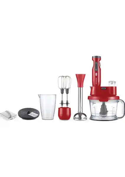 Kenwood HB214RD Çok Fonksiyonlu Mutfak Robotu Blender Seti Güçlü ve Şık Tasarım
