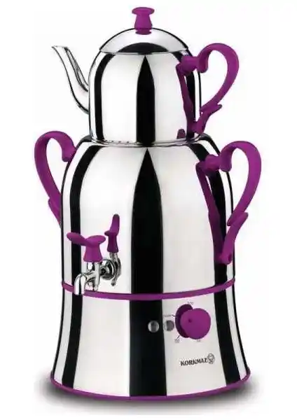 Korkmaz A 338-03 Nosta Semaver Violet Modern Tasarım ve Fonksiyonellik Özellikleri