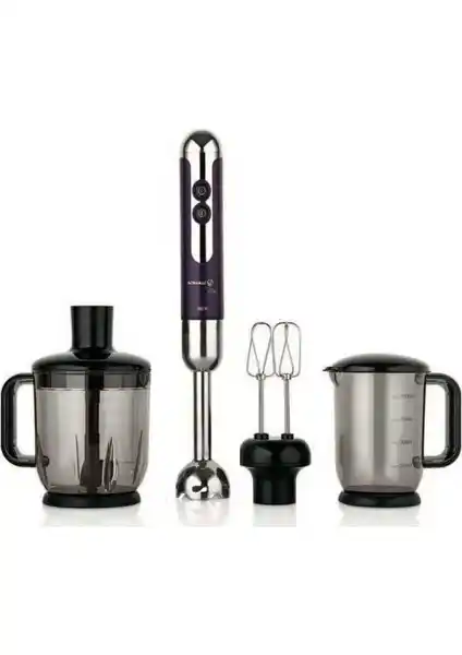 Korkmaz Mia Mega LavantaKrom Blender Seti: Çok Fonksiyonlu ve Yüksek Performanslı Mutfak Aleti