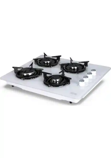 Kumtel Homtego 40TSHDF Beyaz Oval Set Üstü Ocak: Modern ve Güvenli Mutfak Tasarımı