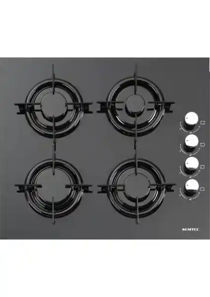 Kumtel KO-40 TSHDF Set Üstü Doğalgaz Ocağı Modern Tasarım ve Güvenlik Özellikleriyle