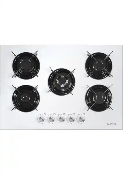 Kumtel KO-50 OAHDF Beyaz Ankastre Cam Ocak: Modern ve Güvenilir Mutfak Çözümü