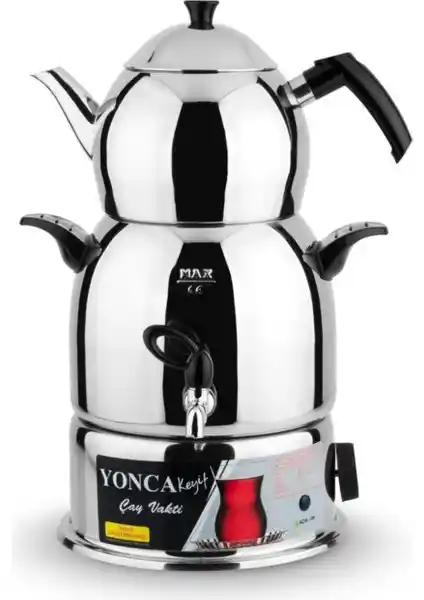 Lines Yonca Keyif Çelik Semaver: Dayanıklı ve Pratik Çay Semaveri Çeşitleri