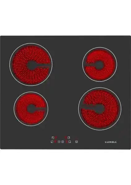 Luxell V6-04T Vitroseramik Elektrikli Siyah Cam Ankastre Ocak Özellikleri ve Kullanım Rehberi