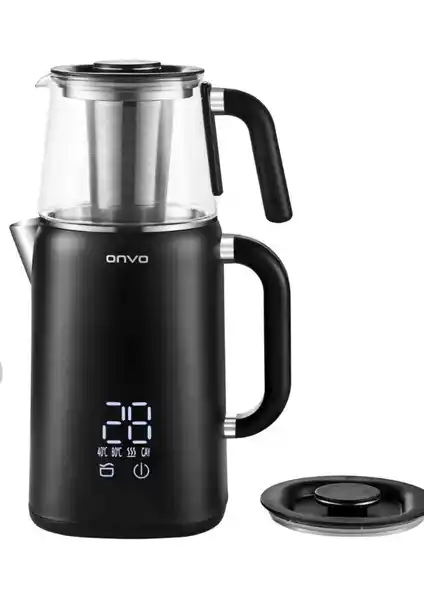 Onvo OVTM01 Isı Ayarlı Çay Makinesi: Modern Tasarım ve Pratik Fonksiyonlar