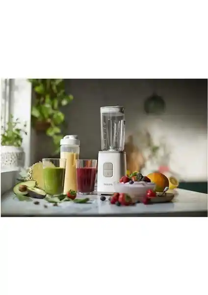 Philips DAILY COLLECTION HR2602/00 Mini Blender Günlük Kullanım İçin Pratik ve Şık Tasarım