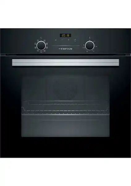 Profilo FRMA126S Siyah Ankastre Fırın 66 Litre 8 Programlı Modern Mutfak Tasarımı