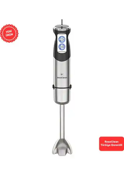 RossClean Master Pro El Blenderi: Güçlü Motor ve Çok Fonksiyonlu Tasarımıyla Mutfaklar İçin Ideale