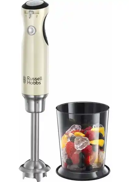 Russell Hobbs 25232-56 Retro El Blender Krem: Şık Tasarım ve Yüksek Performans Bir Arada