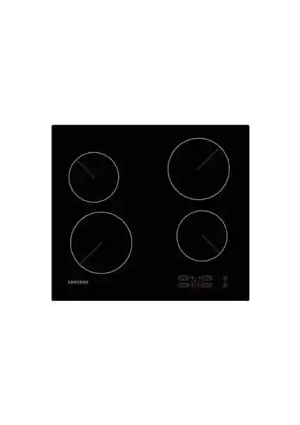 Samsung CTR464EB01/XTR Siyah Cam Seramik Ankastre Ocak: Modern ve Güvenli Pişirme Çözümü