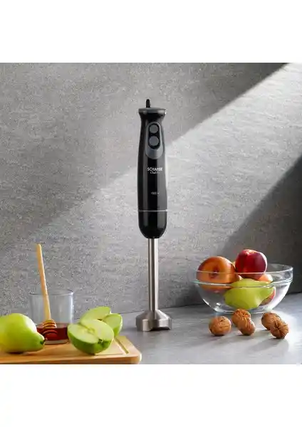 Schafer Chef Pro Çubuk Blender Siyah Güçlü Performans ve Pratik Kullanım