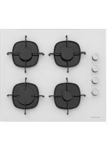 Silverline CS5335W02 60 cm Ankastre Gazlı Ocak Modern ve Güvenli Tasarım