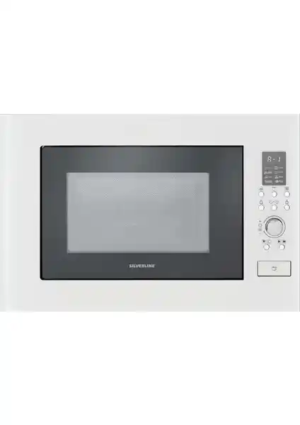 Silverline MW9018W01 Ankastre Mikrodalga Fırın: Estetik ve Fonksiyonellik Sunan Modern Tasarım