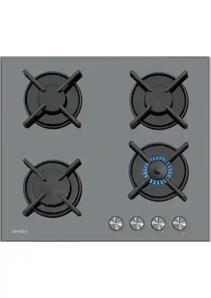 Simfer 3039-NG Set Üstü Cam Gazlı Ocak: Modern ve Güvenli Mutfak Tasarımı