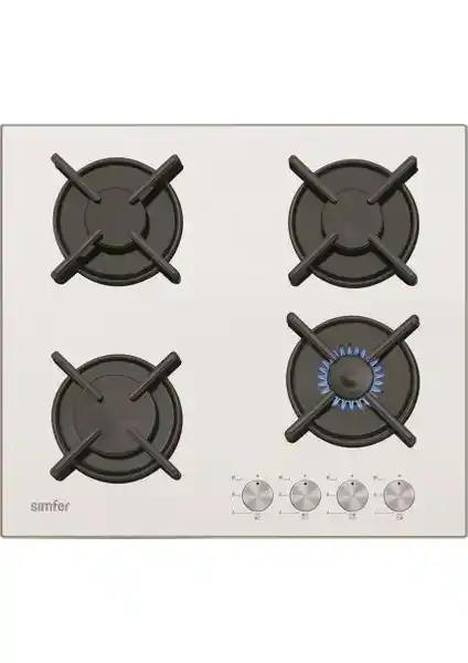 Simfer Cam Set Üstü Beyaz Ocak 3036-Dg: Modern ve Güvenilir Mutfak Seçeneği