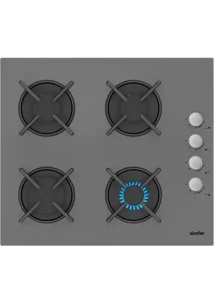 Simfer Sımfer 3537 4G Gazlı Ankastre Ocak Modern ve Şık Tasarımıyla Mutfaklara Entegre Edilir