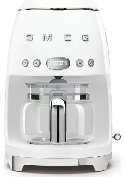 Smeg DCF02WHEU Beyaz Filtre Kahve Makinesi: Estetik ve Yüksek Performanslı Kahve Cihazı