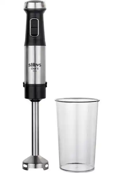 Stilevs Chef X Inox El Blender Seti Güçlü Motor ve Şık Tasarımıyla Mutfakta Pratiklik Sağlar
