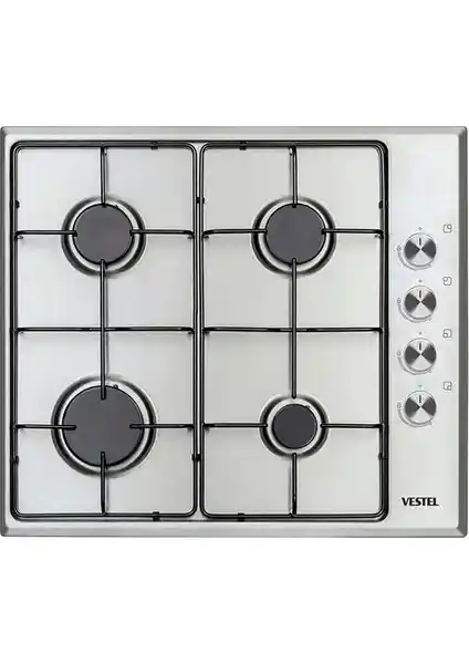 Vestel AO-6004 Yx-Dg Ankastre Ocak: Şık ve Güvenli Gazlı Mutfak Ürünü