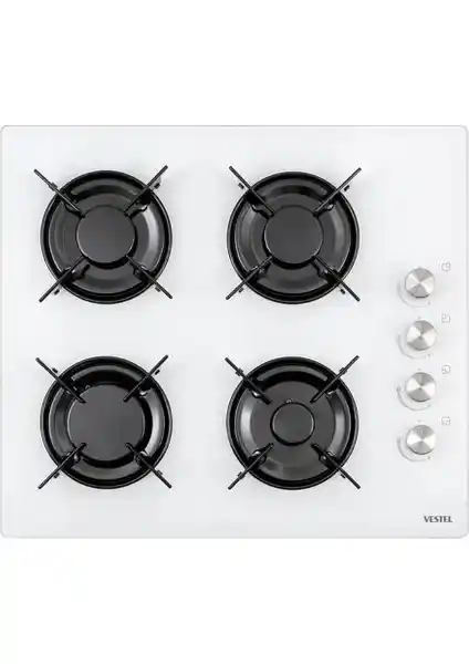 Vestel AO-6104 B Ankastre Gazlı Ocak: Güvenlik ve Estetiği Bir Arada Sunan Modern Mutfak Çözümü
