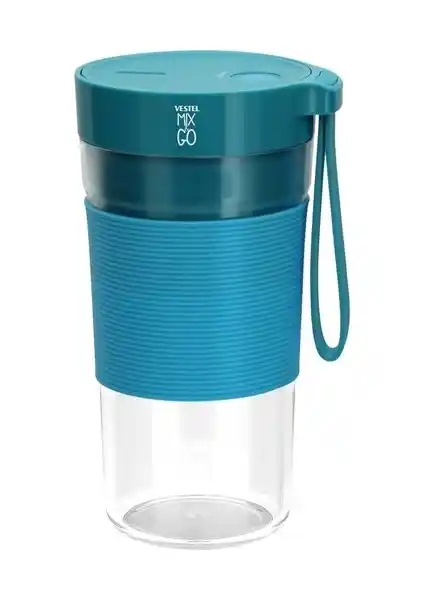 Vestel Mıx&go Şarj Edilebilir Mavi Blender: Taşınabilir ve Güçlü Mutfak Aleti Özellikleri
