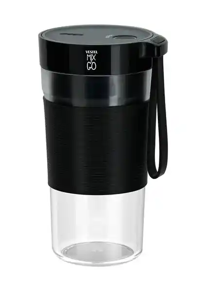Vestel Mıx&go Sarj Edilebilir Siyah Blender: Taşınabilir ve Kullanışlı Mutfak Arkadaşı
