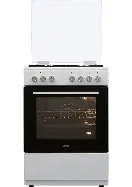 Vestel SF 8401 66 Lt Geniş İç Hacimli Modern Solo Fırın ve Gazlı Ocak Kombinasyonu