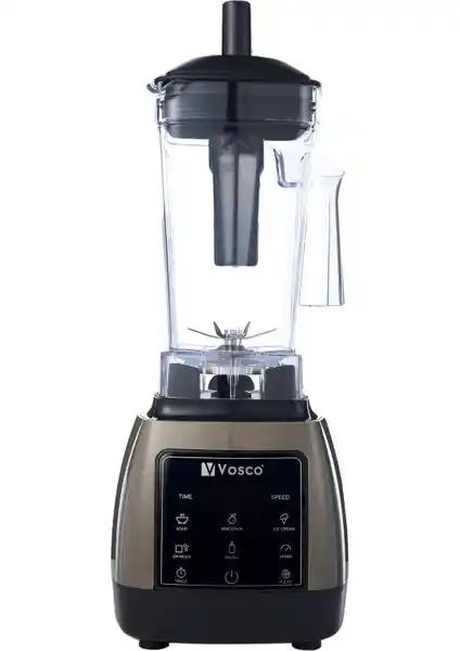 Vosco Home Pro Blender 1600W 2L Gri - Çok Fonksiyonlu ve Güçlü Mutfak Cihazı