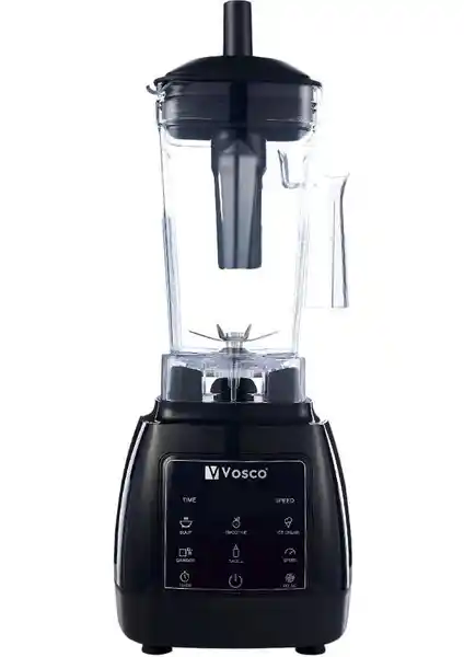 Vosco Home Pro Blender 1600W 2L Siyah: Çok Fonksiyonlu Mutfak Gücü ve Tasarımı