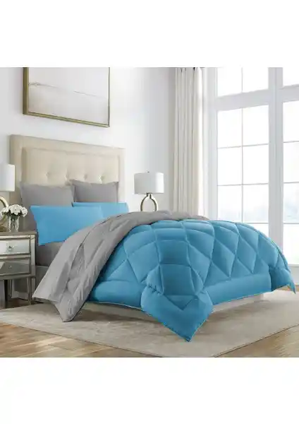 Alla Turca Çift Taraflı Lux Silikon Yorgan: Konfor ve Estetiği Bir Arada Sunar