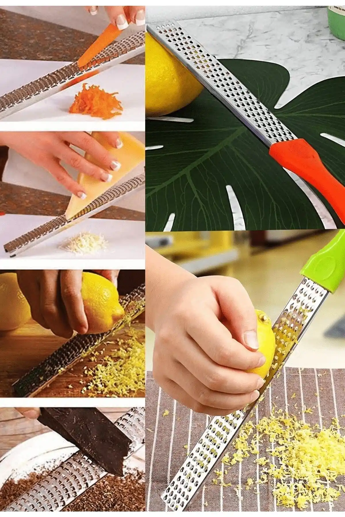 Anadolu Saray 27cm Pratik Çelik Rende ile Mutfakta Kolay ve Hızlı Hazırlık