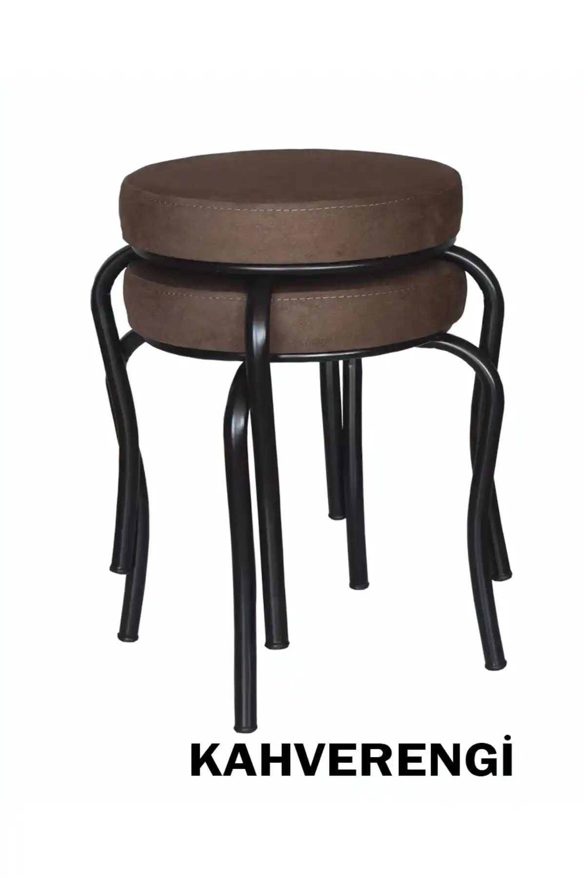 Ankhira Çiftli Tabure Seti Modern ve Dayanıklı İç Mekan Dekorasyonu İçin Uygun