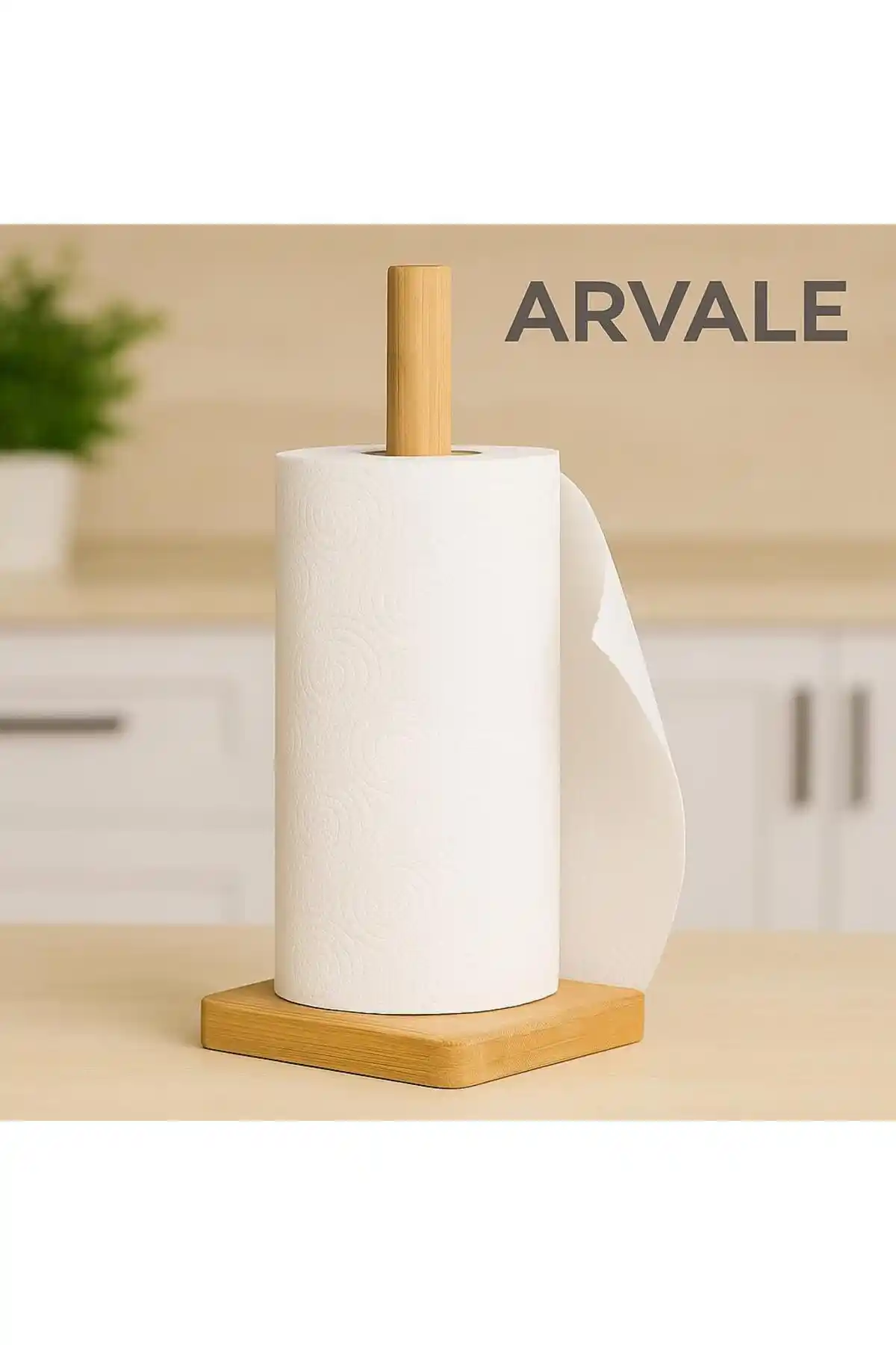 ARVALE Kare Bambu Peçetelik: Doğa Dostu ve Şık Mutfak Aksesuarı