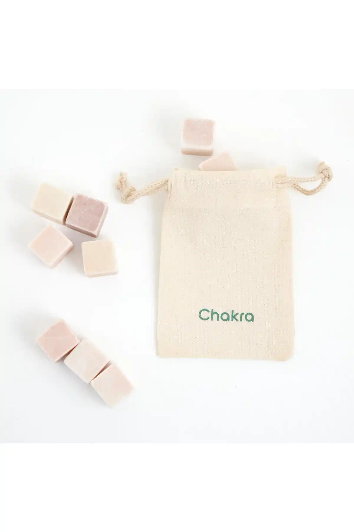 Chakra Buz Taşı Seti Açık Pembe 2x2 cm ile Şık ve Pratik Soğutma Çözümü