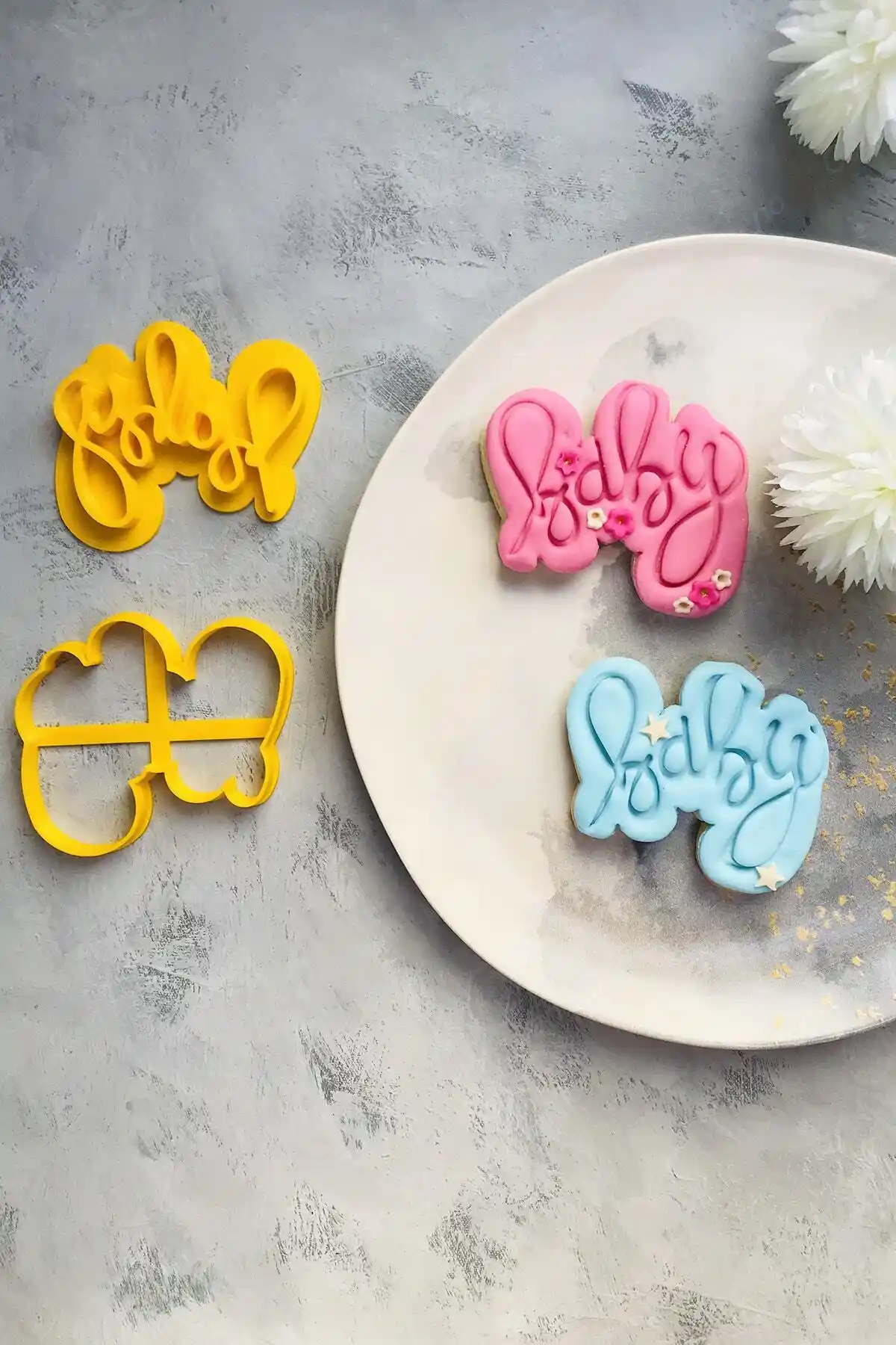 Çocuklar ve Yetişkinler İçin Çok Yönlü Bebek Temalı Hamur Şekillendirici Araç