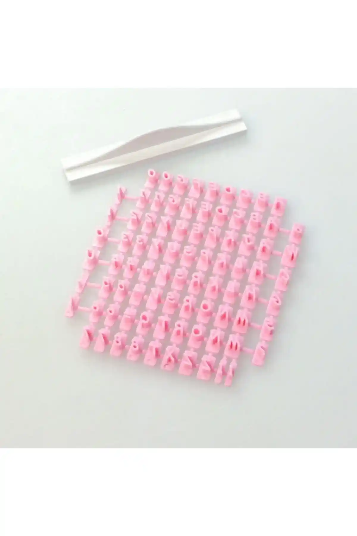 Çok Renkli Kurabiye ve Şeker Hamuru Yazı Kaşesi Dekorasyon ve Süsleme Aracı