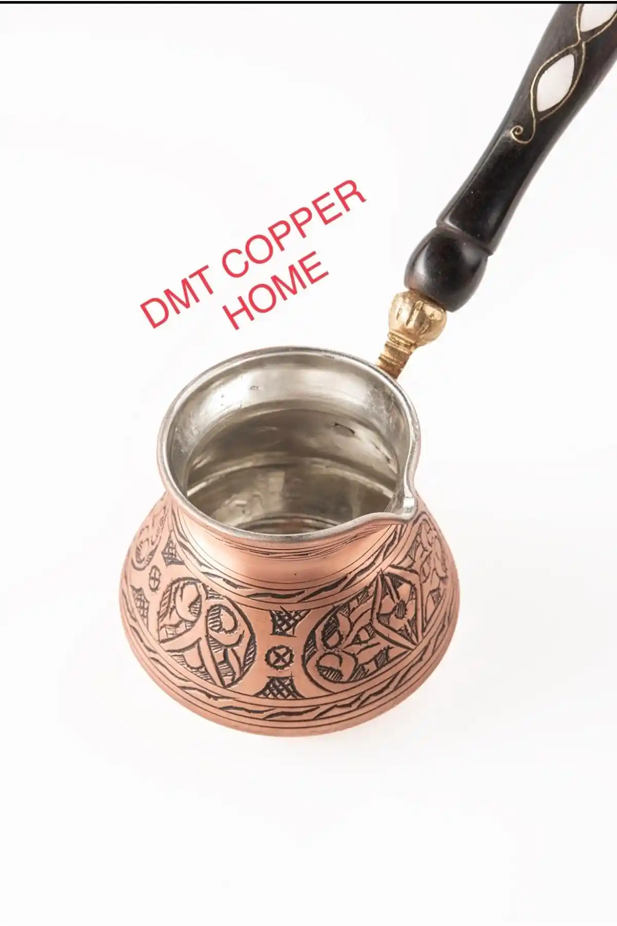 DMT COPPER HOME 6 Kişilik Bakır Kahve Cezvesi Estetik ve Fonksiyonellik Bir Arada