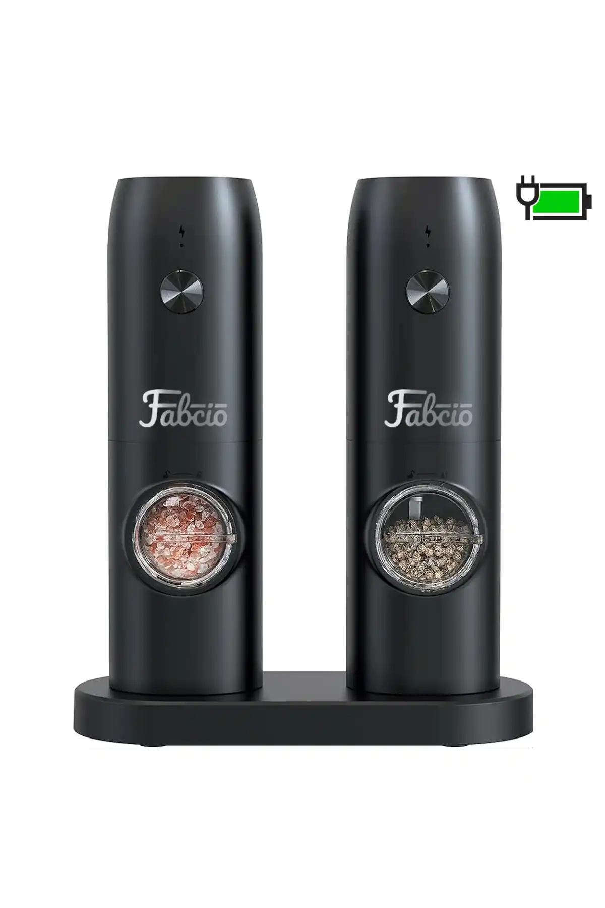 Fabcio Nero Işıklı Şarjlı Baharat Öğütücü: Modern ve Pratik Mutfak Aksesuarı