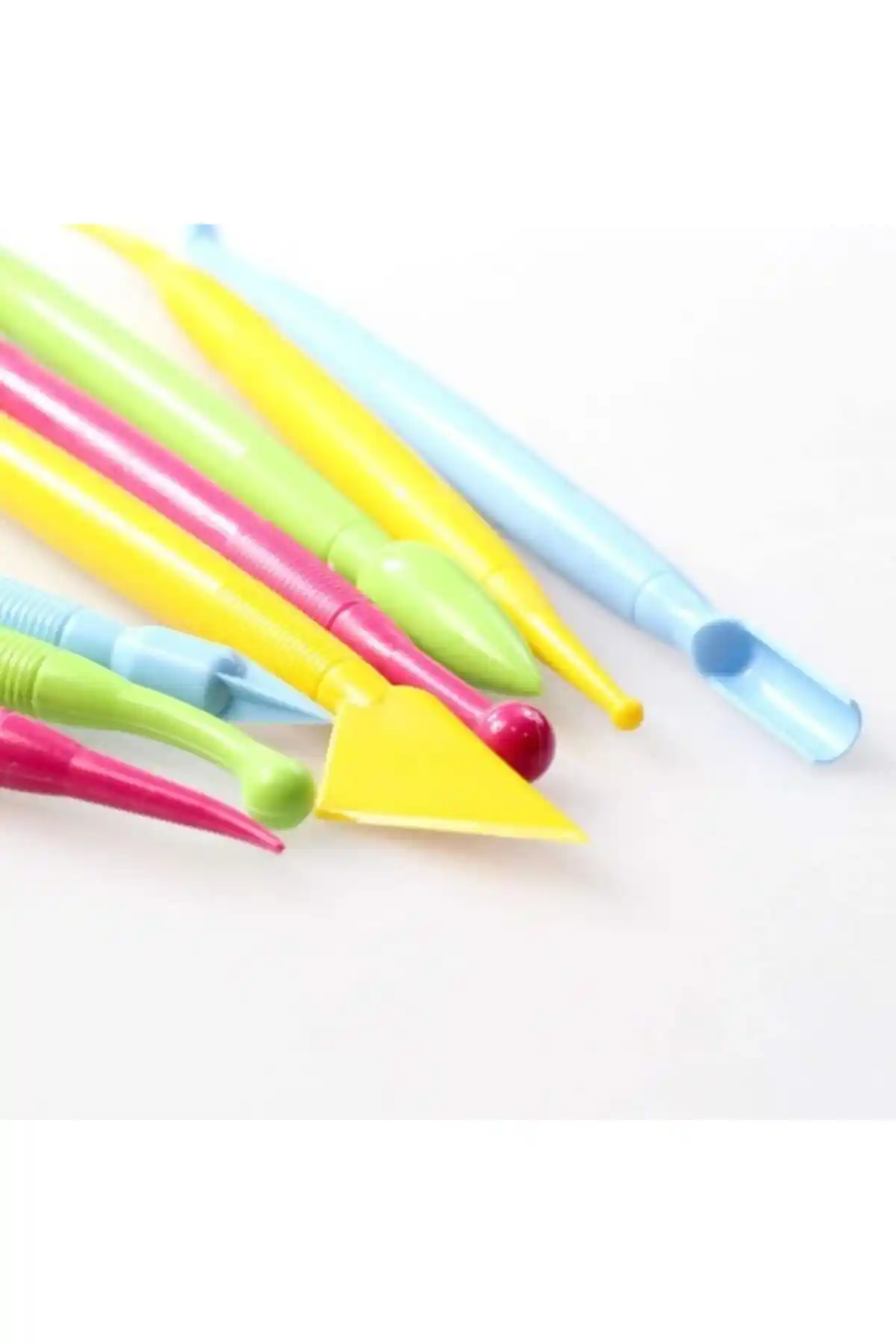 Genel Markalar 8'li Renkli Marzipan Seti Profesyonel Şekillendirme Araçları