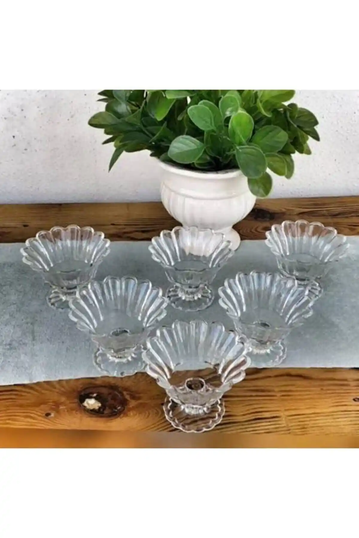 Genel Markalar CMS Cam Ayaklı Reçellik Çerezlik Seti Şık ve Fonksiyonel Mutfak Aksesuarı