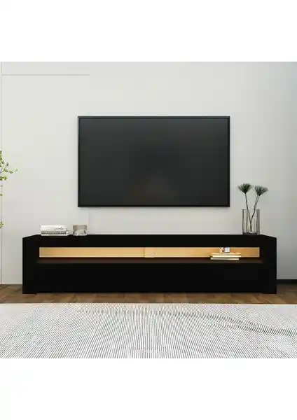 İnarch Dizayn Batı LED Işıklı TV Sehpası: Modern ve Şık Tasarım ile Fonksiyonellik