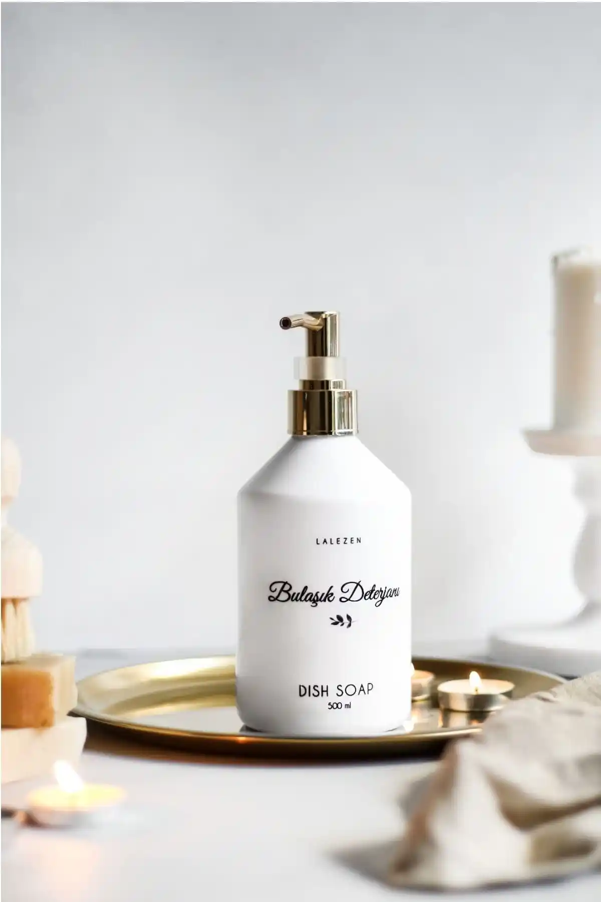 LALEZEN Gold Kapaklı Bulaşık Deterjanı: Estetik ve Kullanışlı Temizlik Çözümü