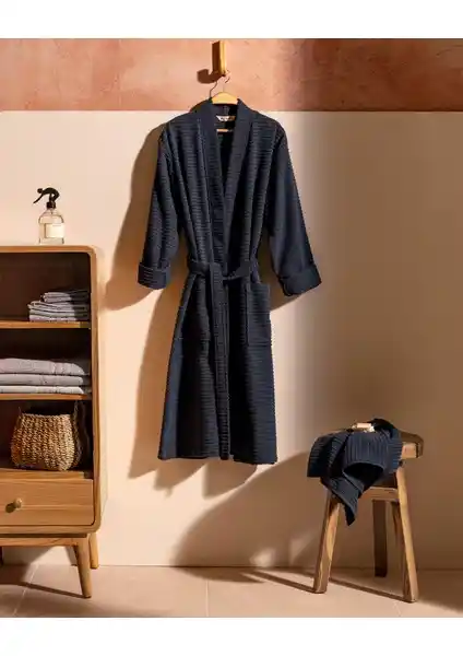 Madame Coco Carla Kimono Unisex Bornoz Seti: Şık ve Konforlu Pamuklu Tasarım