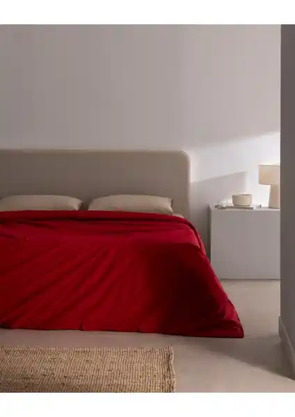 Madame Coco Manon Tek Kişilik Pamuk Ranforce Düz Nevresim Yatak Odası Dekorasyonuna Şıklık Katıyor