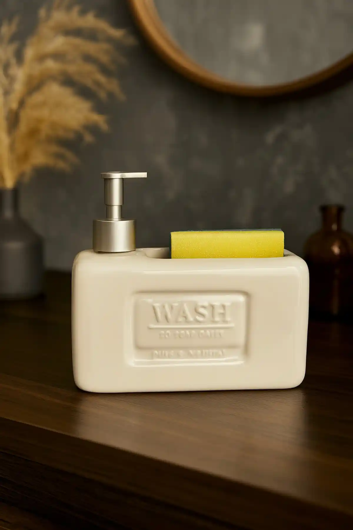 Makri Home Seramik Sabunluk ve Deterjanlık: Şık ve Fonksiyonel Tasarım Özellikleri