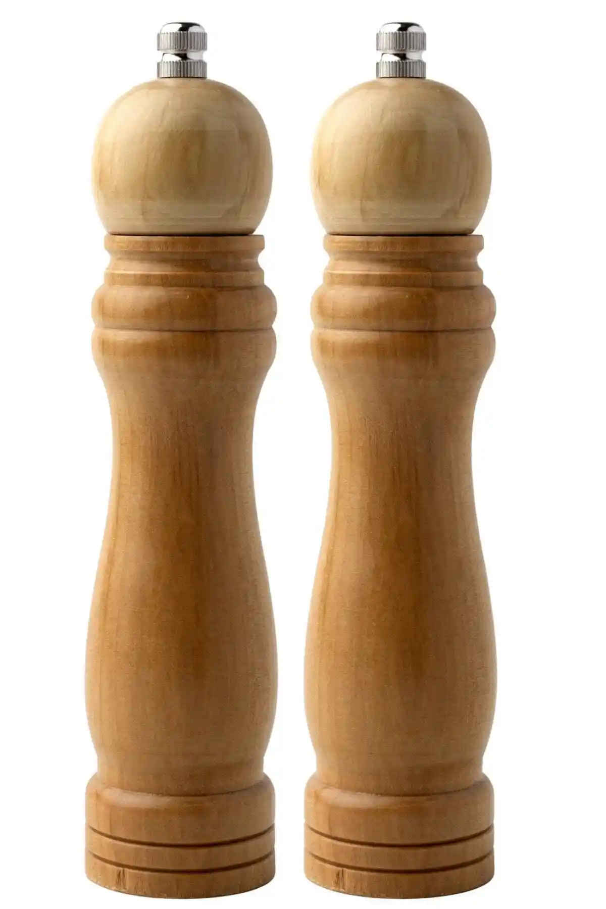 Mutfakta Estetik ve İşlevselliği Bir Arada Sunan Bambu Gövdeli Ahşap Baharat Değirmeni