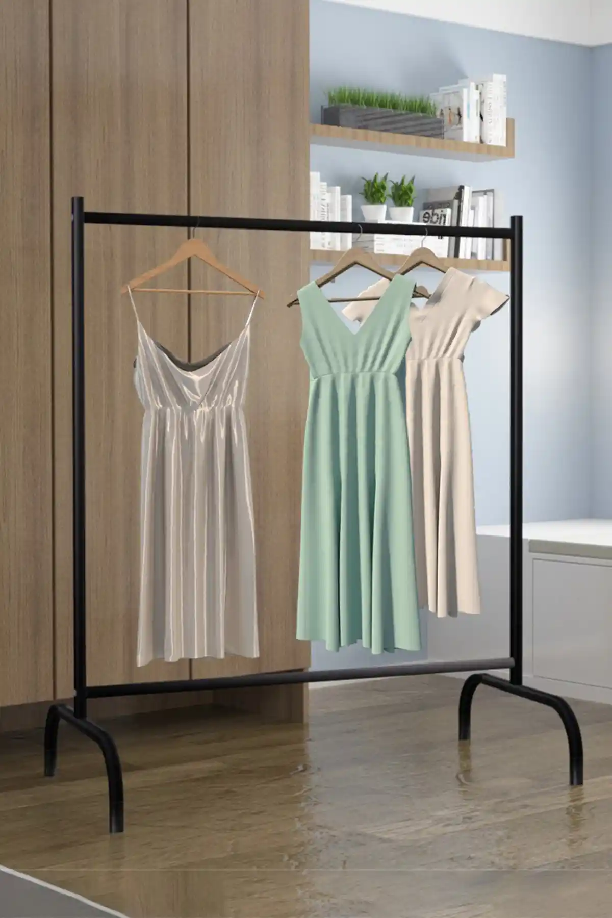 Navis Home Ayaklı Askılık: Modern ve Dayanıklı Metal Depolama Çözümü