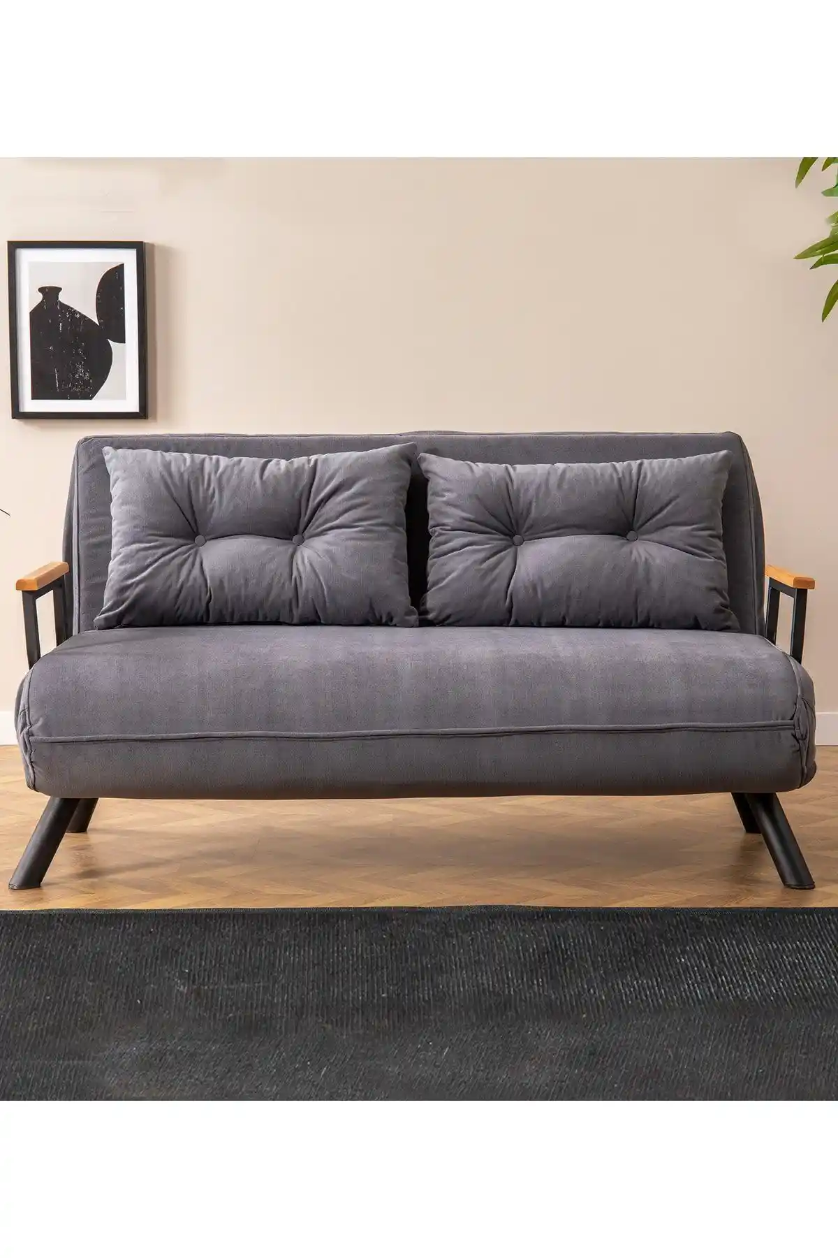 Pafu Sando İkili Katlanır Yataklı Koltuk Modern Tasarım ve Fonksiyonellik Bir Arada